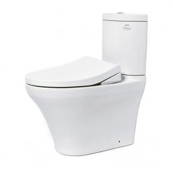 Bồn cầu TOTO CS818DE4 hai khối nắp cơ