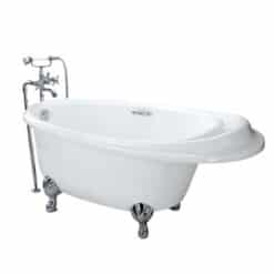 Bồn Tắm Nằm TOTO PPY1610HIPTE/TV14E#S dài 1m6, có chân