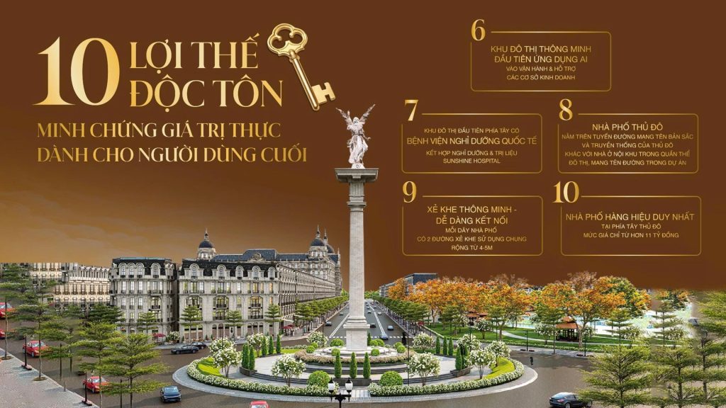 10 giá trị độc tôn của Noble Palace Tây Thăng Long