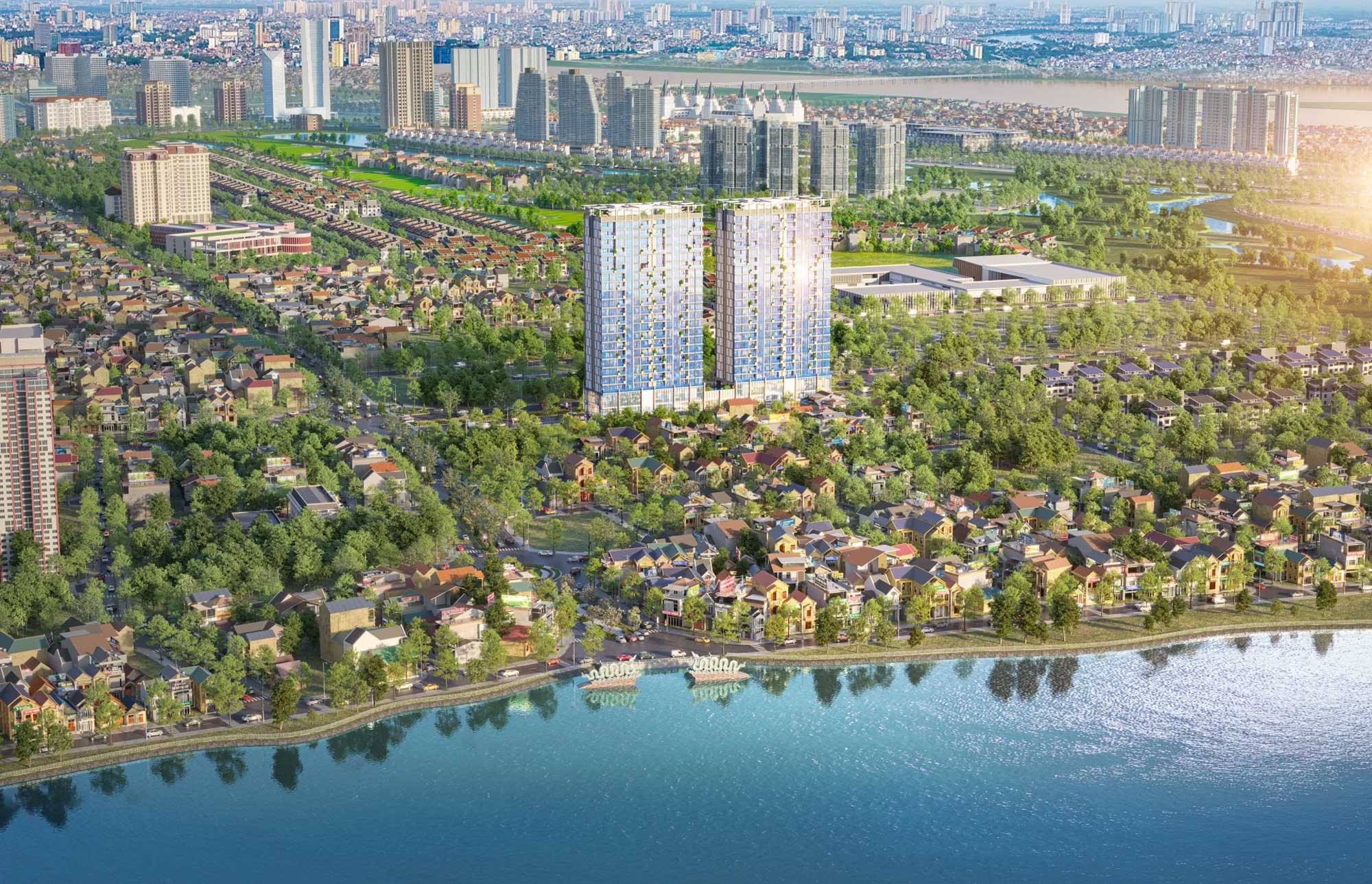 Phối cảnh kiệt tác căn hộ hạng sang Celestine Westlake